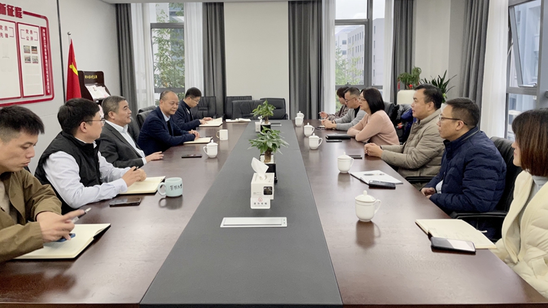 省糧油進出口公司總經(jīng)理宋耀華、益海嘉里浙江公司總經(jīng)理杜海濤一行到訪浙江農(nóng)合
