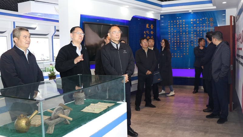 省人大常委會委員、社會建設(shè)委員會副主任委員王敏一行調(diào)研景岳堂