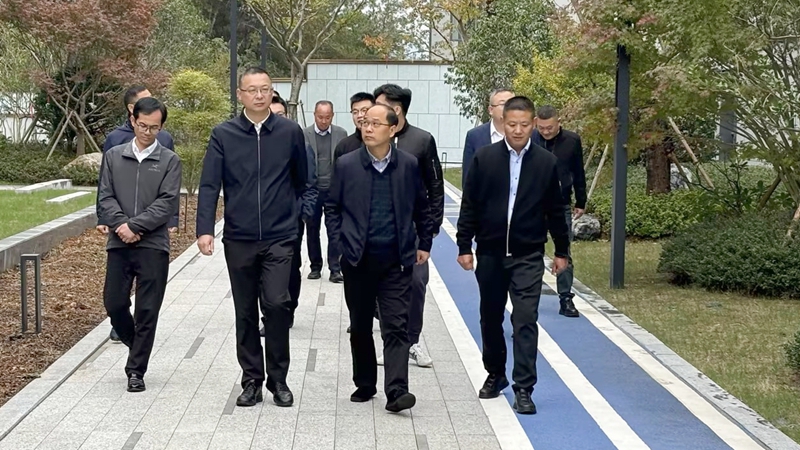 湖州市委常委、副市長許峰調(diào)研安吉華都