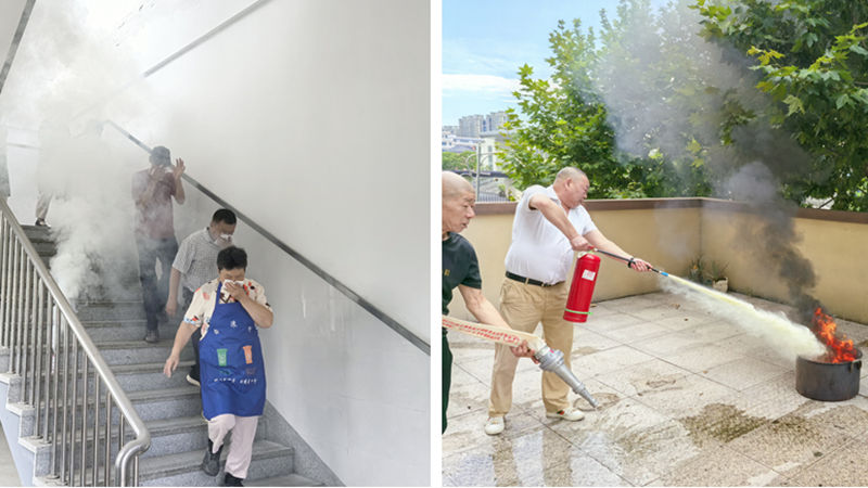 浙農(nóng)市集錢(qián)塘公司開(kāi)展半年度消防技能培訓(xùn)及演練活動(dòng)