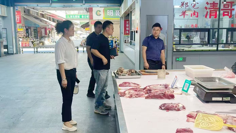 建德新農(nóng)都管理團(tuán)隊(duì)到浦江農(nóng)批市場(chǎng)考察交流